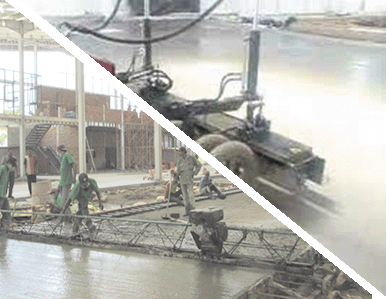 Screeding